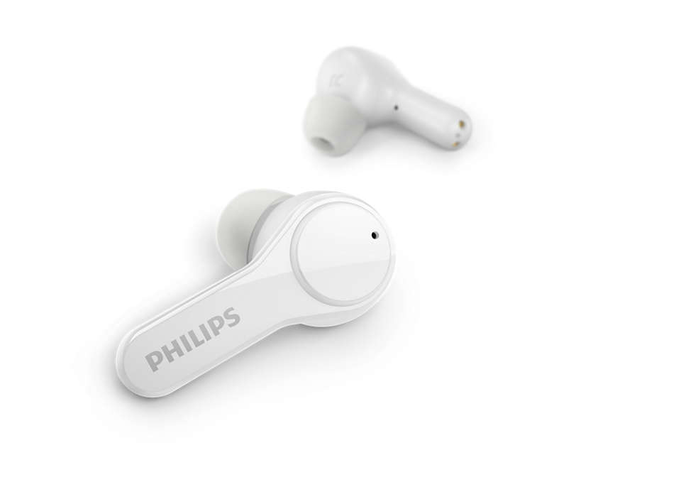 Philips 3000 series TAT3217WT/00 headphones/headset Wireless In-ear Calls/Music Bluetooth White – image 3