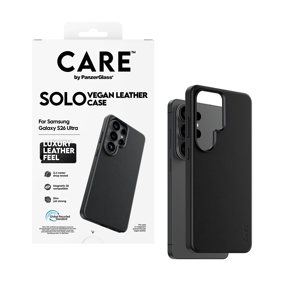 PanzerGlass CARE™ by PanzerGlass® Solo Case Black w. Qi Samsung Galaxy S26 Ultra – image 5