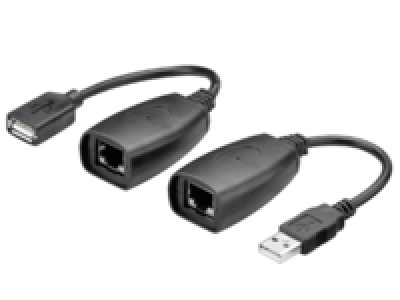 Microconnect USBEXTETH40M network extender Black