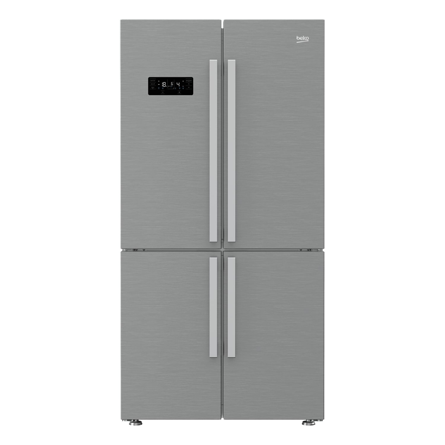 Beko GN1416231ZX side-by-side refrigerator Freestanding