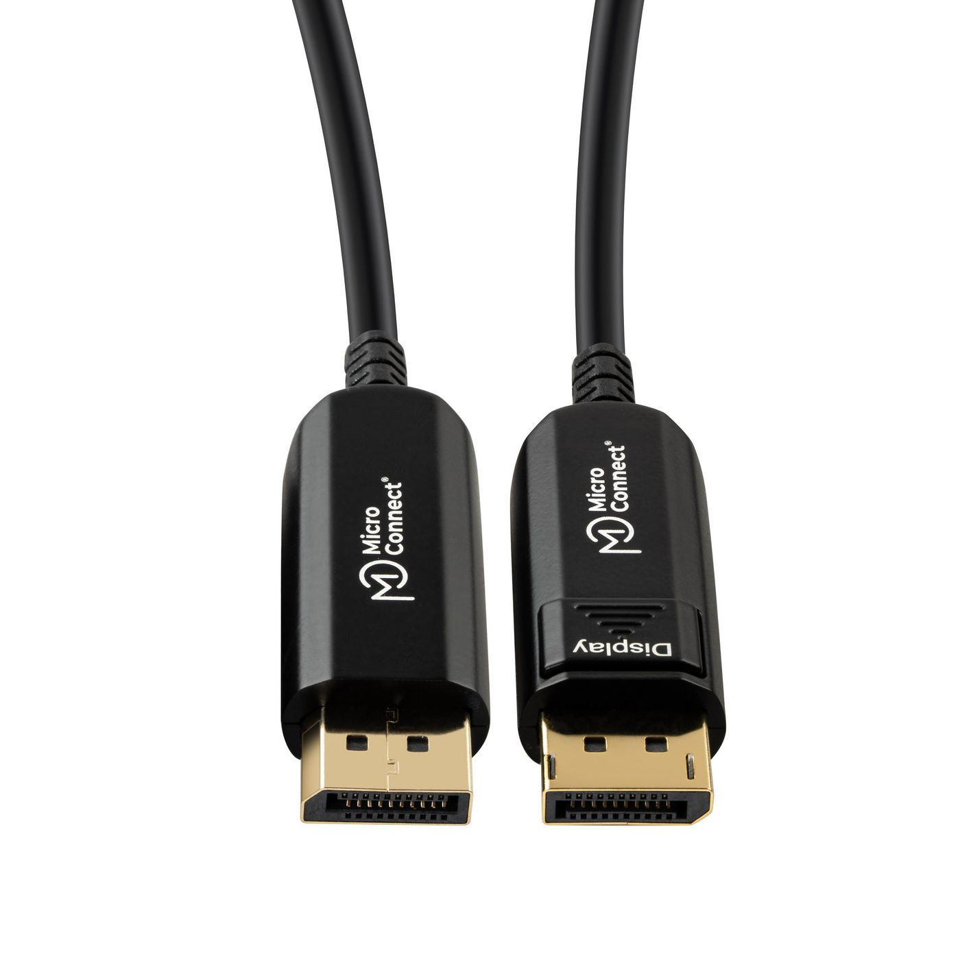 صورة كابل Microconnect DP-MMG-2500V1.4OP DisplayPort، 25 متر، مطلي بالذهب