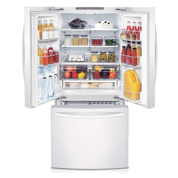 Samsung RF220NCTAWW side-by-side refrigerator Freestanding – image 2