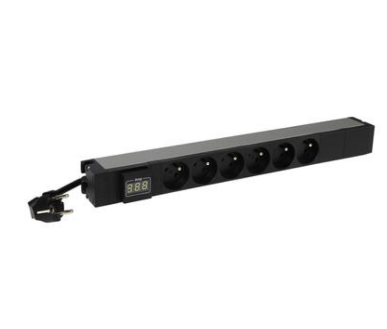 Legrand 646840 power distribution unit (PDU) 6 AC outlet(s) 1U Black