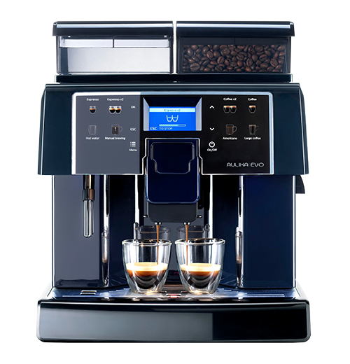Saeco Aulika EVO Black — vue 1 sur 2