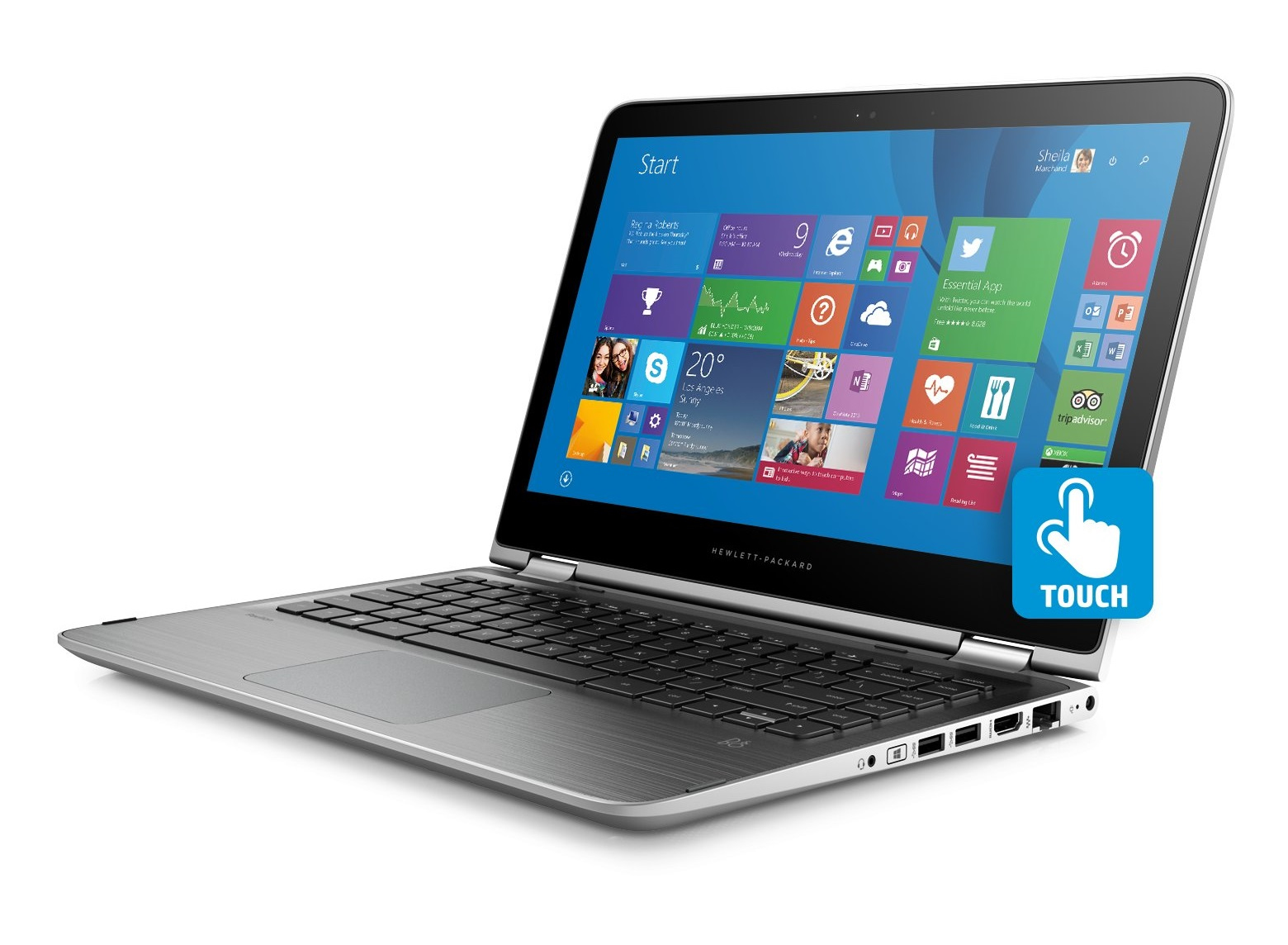 HP Pavilion x360 13-s025nd Intel® Core™ i5 i5-5200U Laptop – image 3