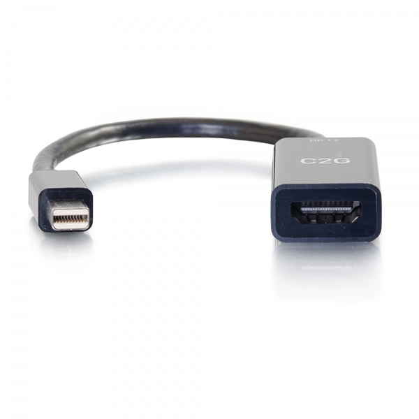 C2G 8in Mini DisplayPort Male to HDMI Female Passive Adapter Converter [img: 2]