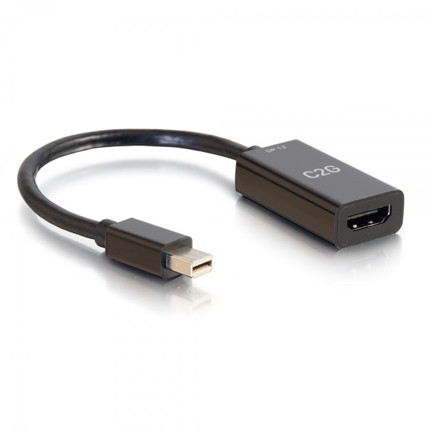 C2G 8in Mini DisplayPort Male to HDMI Female Passive Adapter Converter [img: 1]