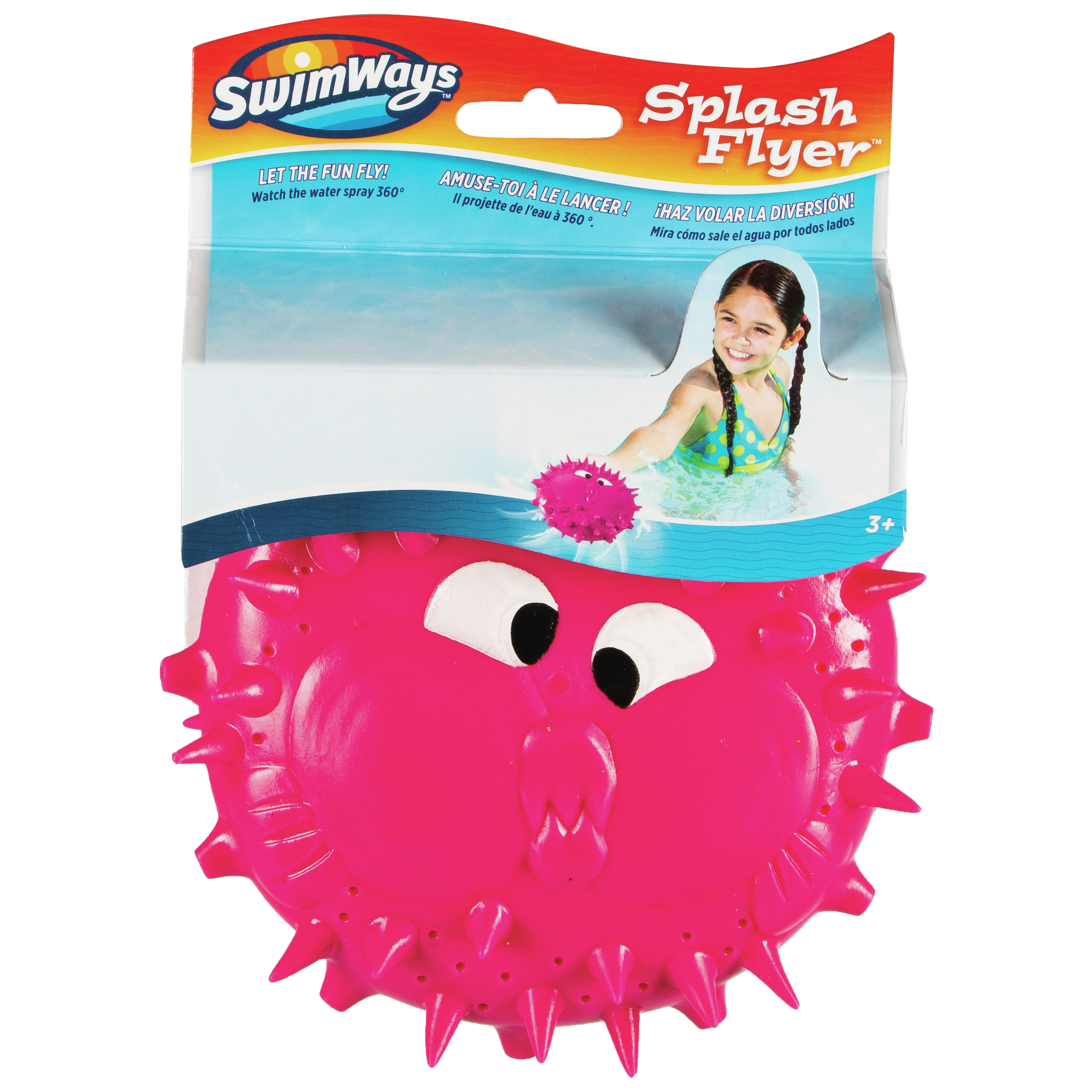 عکس اسباب بازی شنا SwimWays مدل Splash Flyer Blow Fish