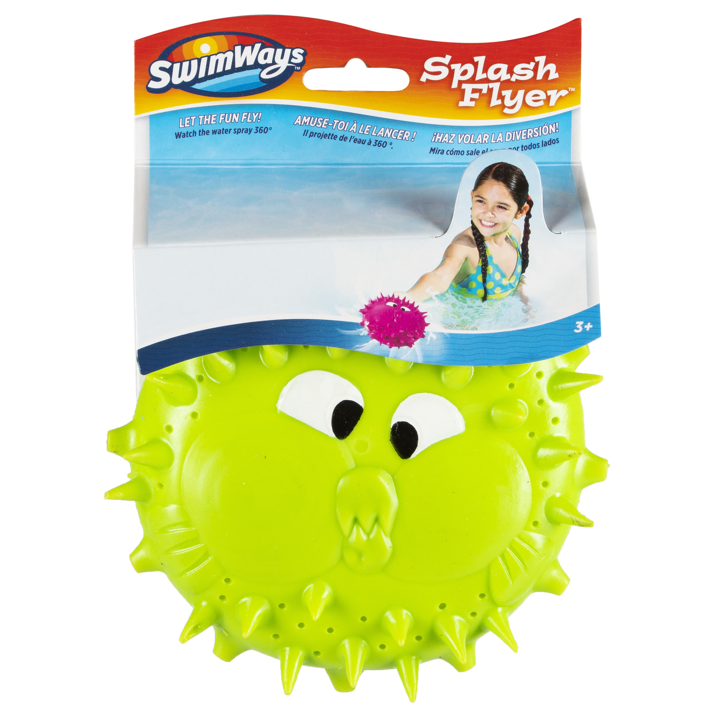 عکس اسباب بازی شنا SwimWays مدل Splash Flyer Blow Fish