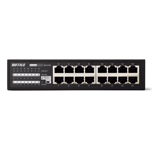 Buffalo 16-port SMB 10/100 Switch – image 1