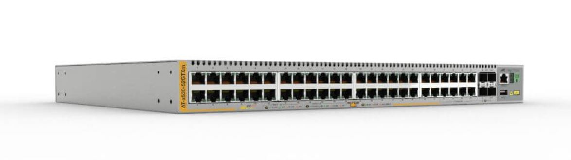 Allied Telesis x530-52GTXm Géré L3 Gigabit Ethernet (10/100/1000) Gris