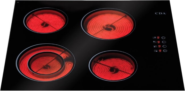 CDA HCC662F hob Built-in Ceramic hob 4 zone(s)