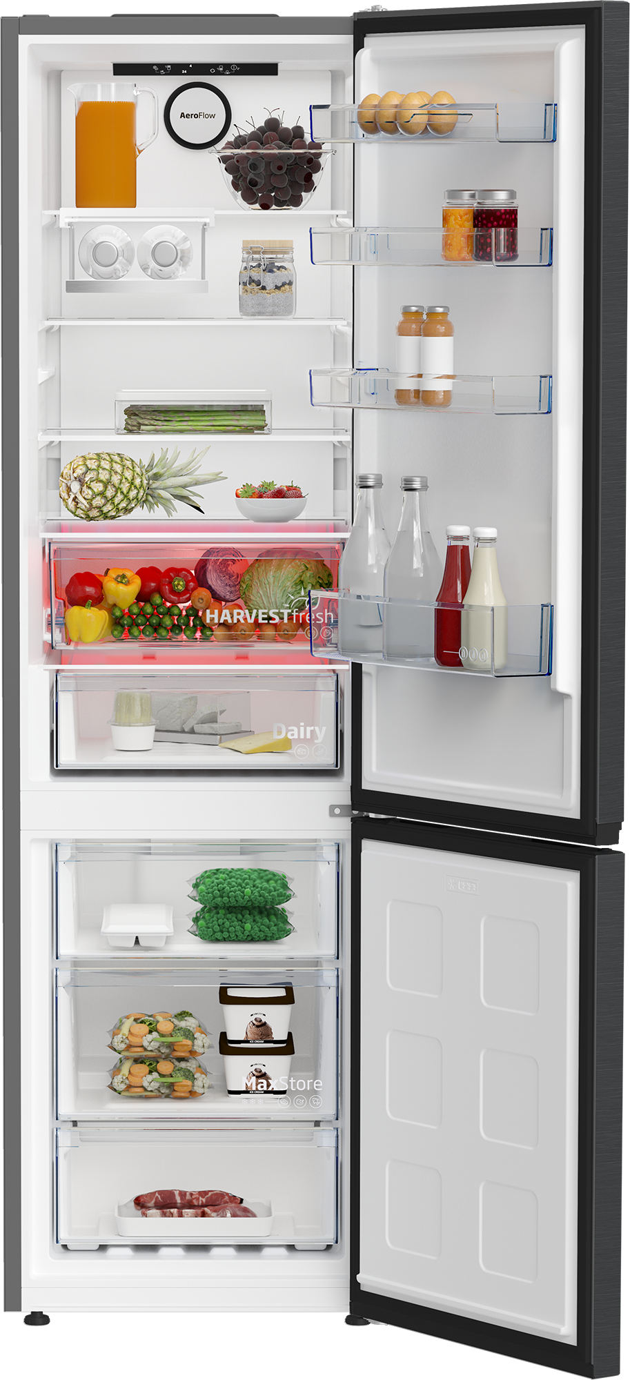 Beko B7RCNE408HXBR fridge-freezer Freestanding – image 4