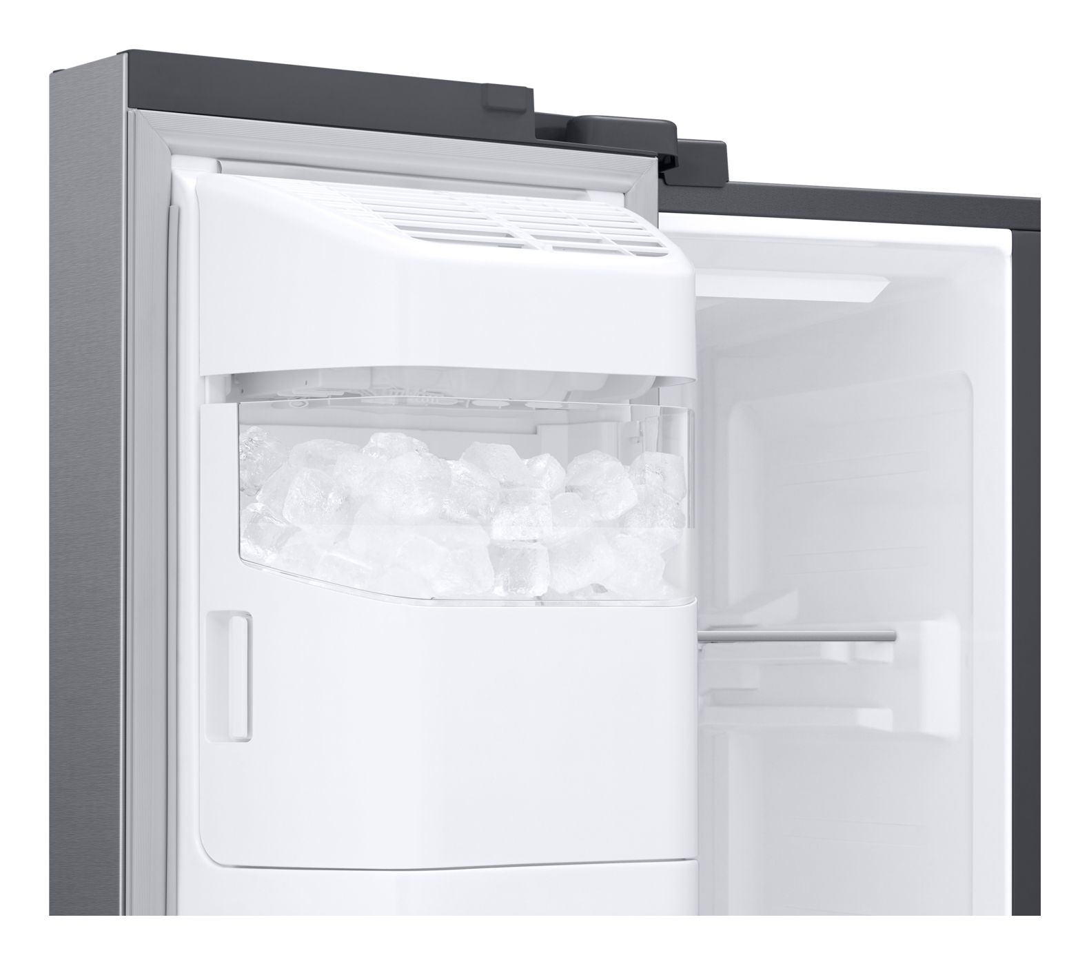 Samsung RS68CG882ESL side-by-side refrigerator Freestanding – image 9