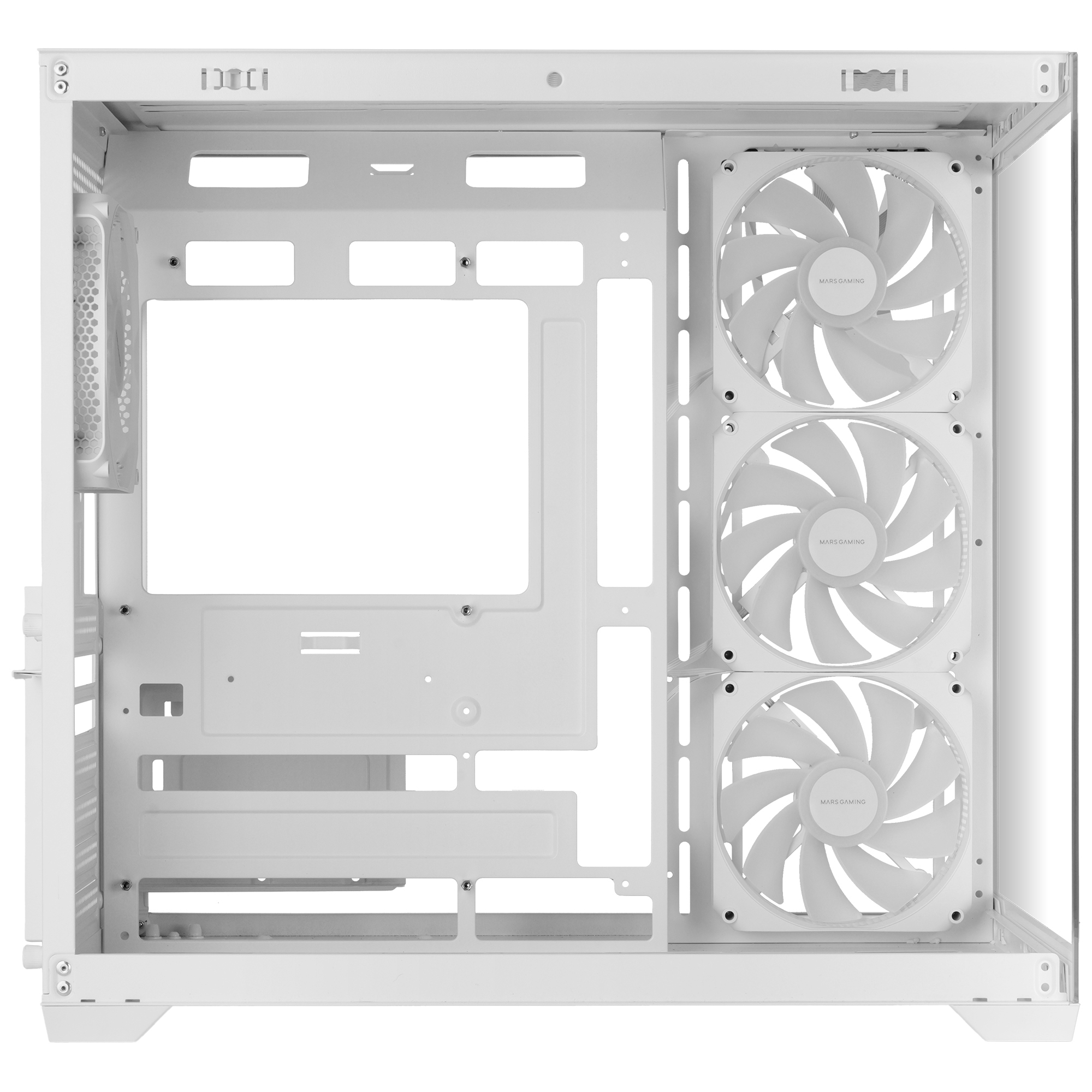 Mars Gaming MCV5W computer case Midi Tower White – image 7