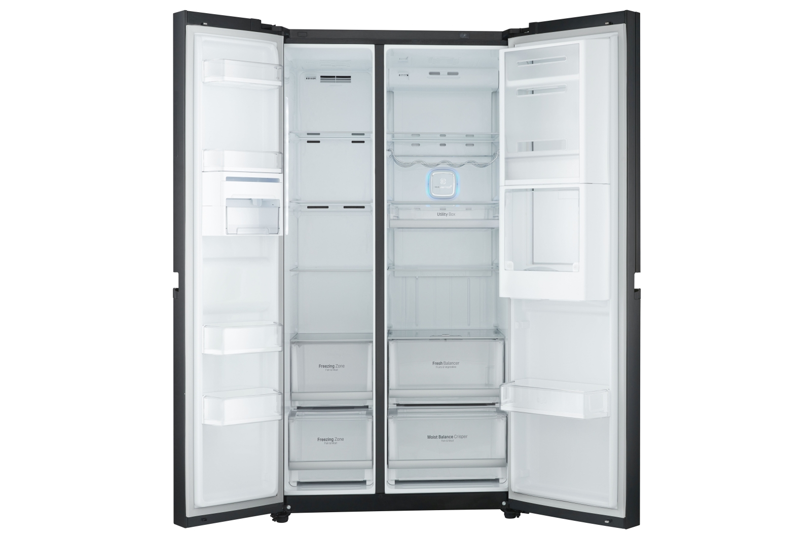 LG GSM860BMAV side-by-side refrigerator – image 7