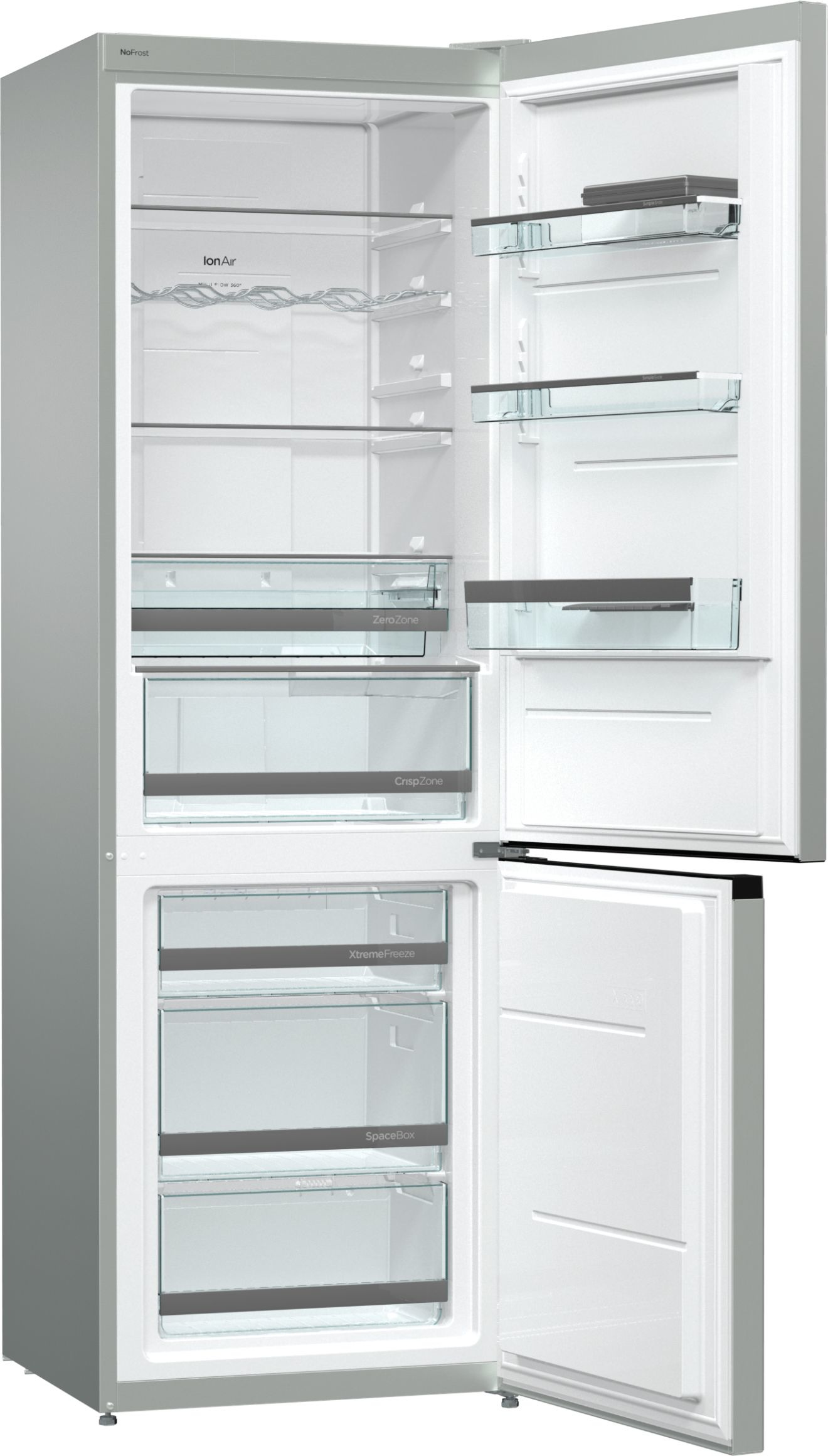 Gorenje NRK6192TX4 fridge-freezer Freestanding – image 2