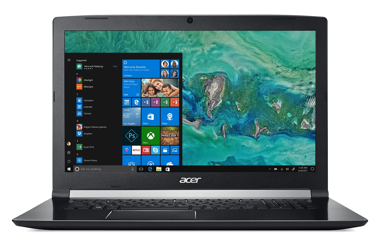 Acer Aspire 7 A717-72G-78S0 Intel® Core™ i7 i7-8750H Laptop