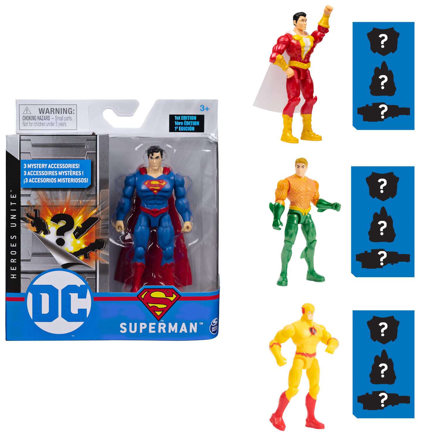 DC Comics DCU FGR 4" Superman S1 V1 M1 GML