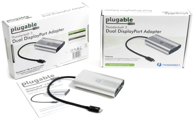 Plugable Technologies TBT3-DP2X USB graphics adapter – image 5
