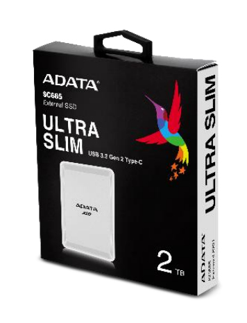 ADATA SC685 2 TB USB Type-C 3.2 Gen 2 (3.1 Gen 2) White image 2