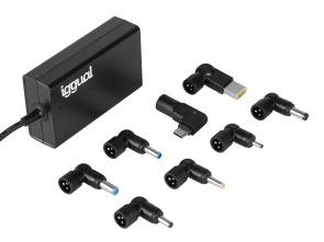 iggual CUA-C-8T-65W power adapter/inverter Indoor Black