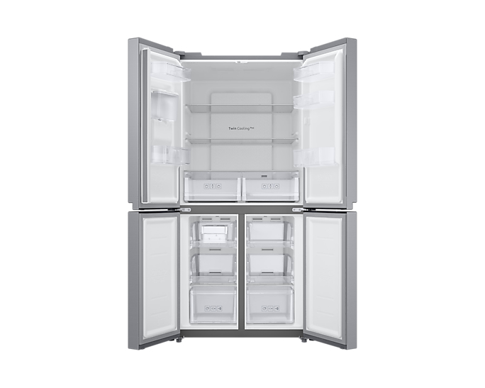 Samsung RF48A401EM9/EO side-by-side refrigerator Freestanding – image 4