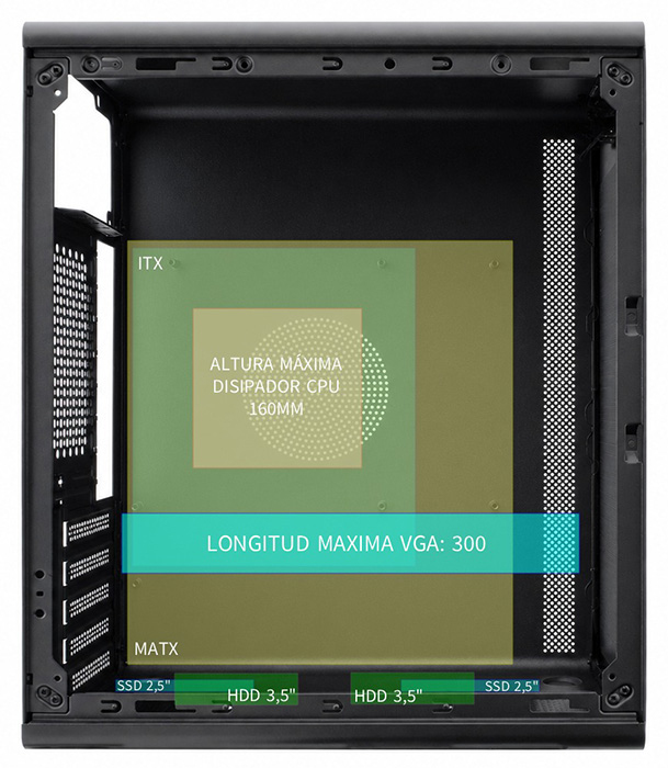 CoolBox COO-PCM100-0 computer case Midi Tower Black – image 7