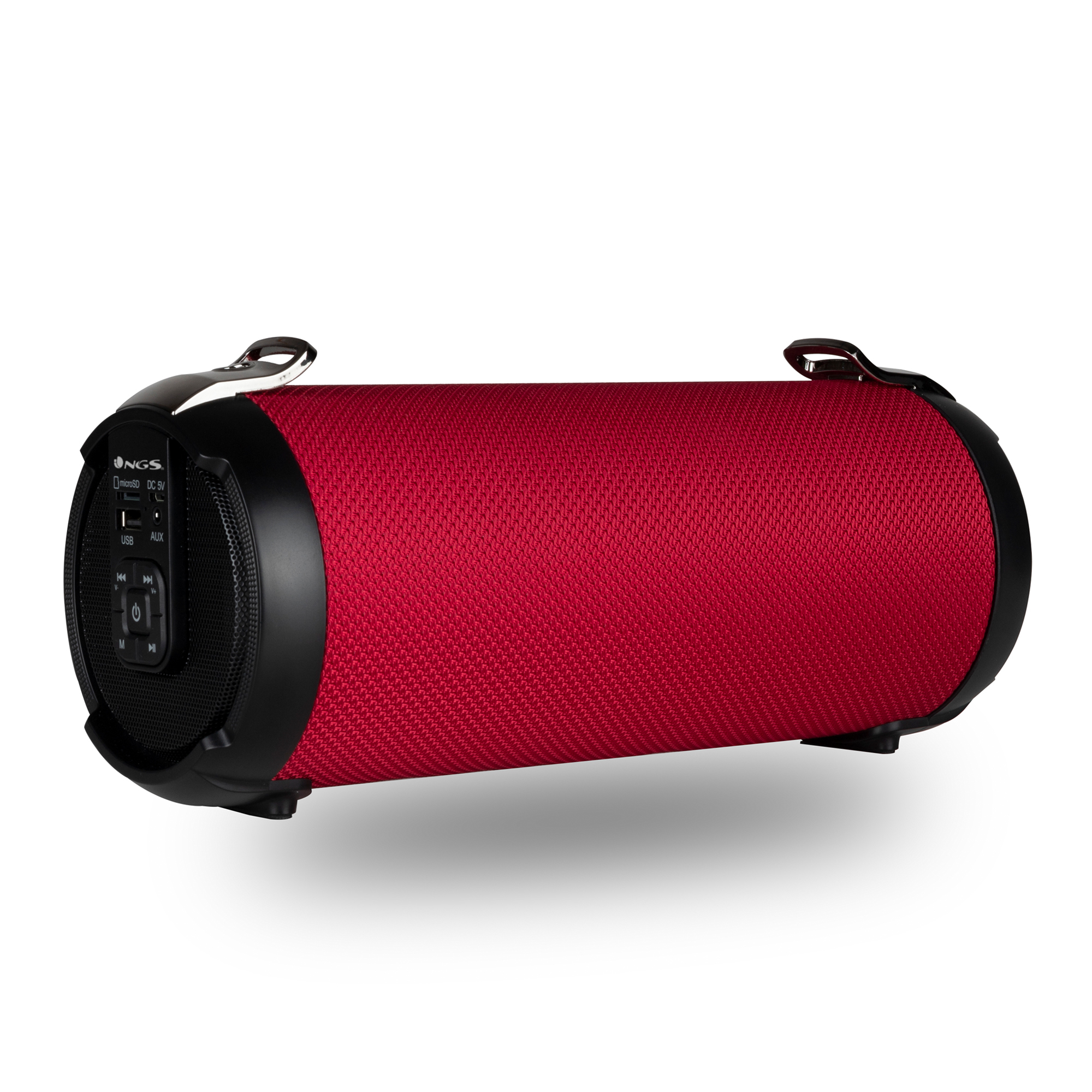 NGS Roller Tempo Stereo portable speaker Black, Red 20 W image 1