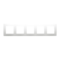 Legrand 665005 Placca copripresa e copri interruttori Bianco