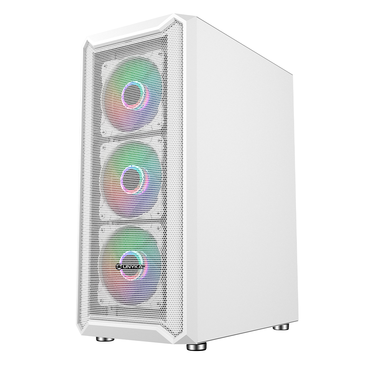 UNYKAch PC Case ARMOR 3GEN White USB TYPE C 3.1 – image 4