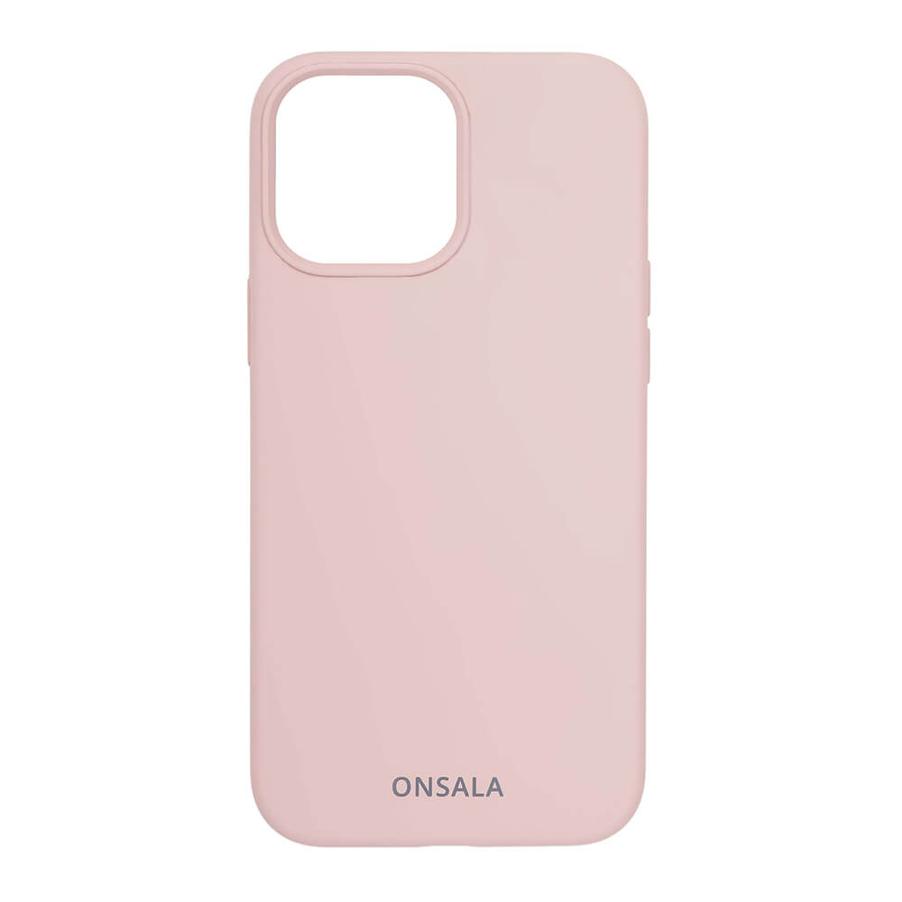 Onsala Phone Case Silicone Sand Pink - iPhone 13 Pro Max – image 1