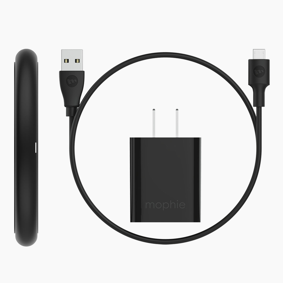 mophie 409901482 mobile device charger Smartphone, Tablet Black USB Wireless charging Fast charging Indoor – image 2