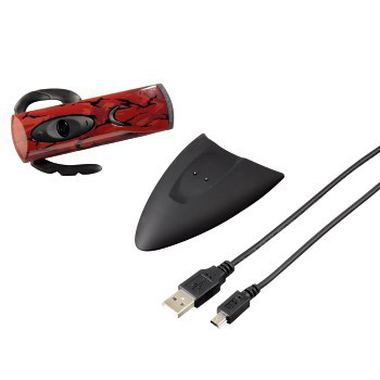 Hama 00051864 headphones/headset Wireless Ear-hook Gaming Bluetooth Red – image 2