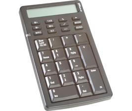 Targus PAUK001 keyboard USB Numeric Black