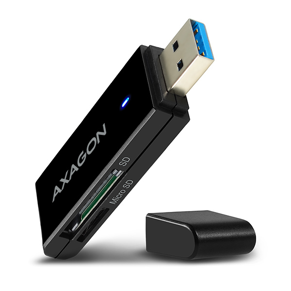 Axagon CRE-S2 card reader USB 3.2 Gen 1 (3.1 Gen 1) Black – image 8