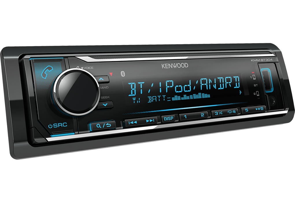 Kenwood Autoradio KMM-BT304 1 DIN – image 2