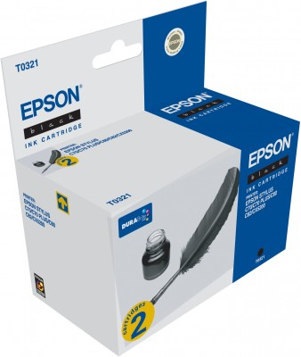 Epson Ink Cart Black 1240sh f Stylus C80+C70