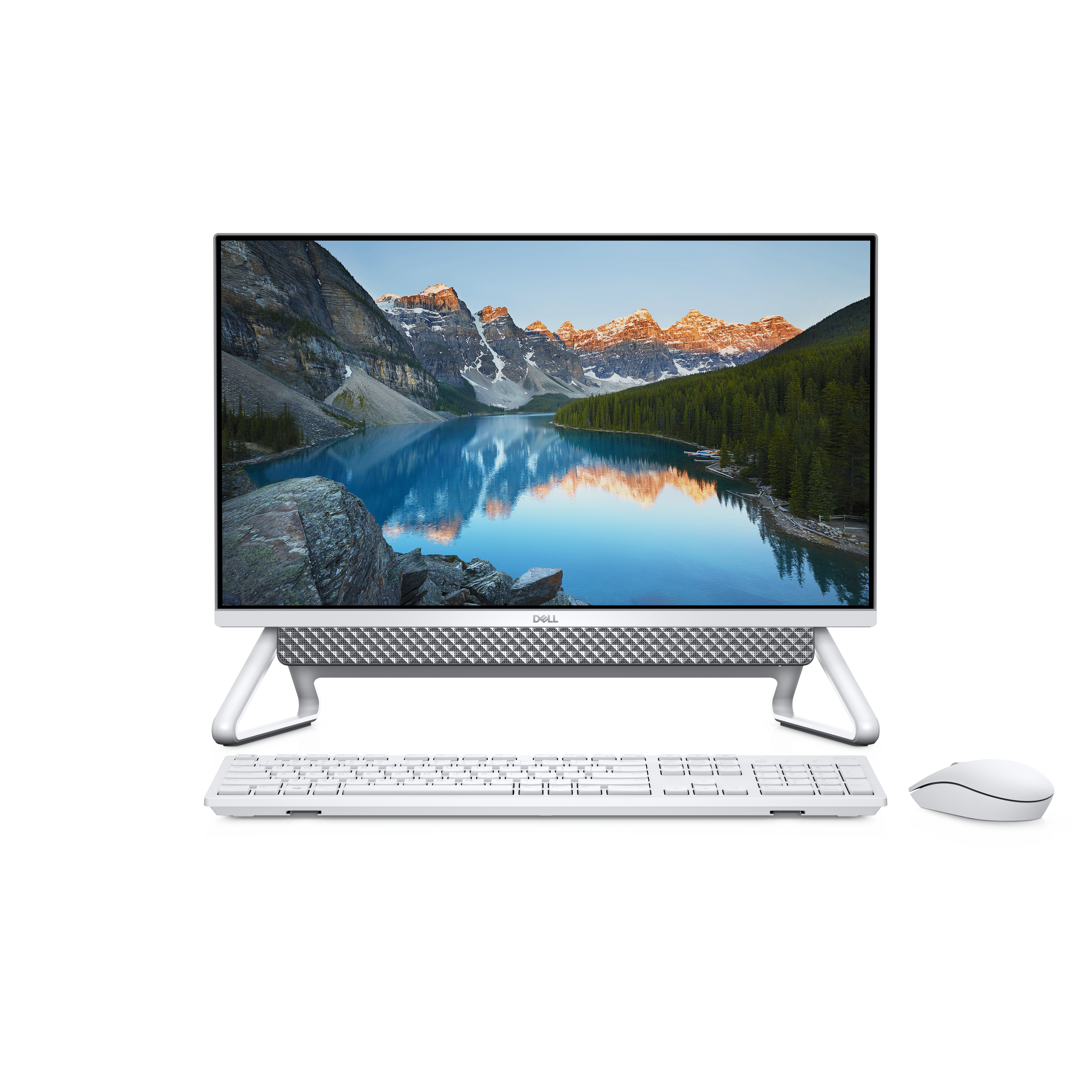 DELL Inspiron 5490 Intel® Core™ i7 i7-10510U 60.5 cm (23.8″) 1920 x 1080 pixels Touchscreen All-in-One PC 16 GB DDR4-SDRAM 1.25 TB HDD+SSD NVIDIA® GeForce® MX110 Windows 10 Home Wi-Fi 5 (802.11ac) Silver image 1