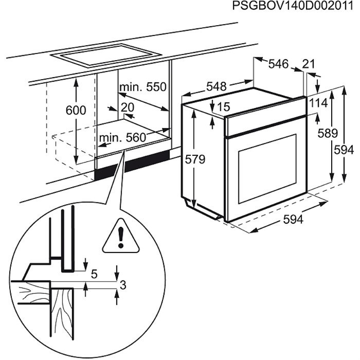 Electrolux EOA95751AX oven – image 2