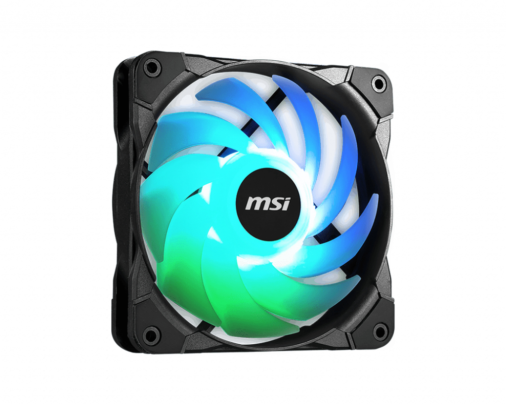 MSI MAX F12A-3 computer cooling system Computer case Fan Black image 2
