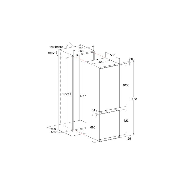 Hotpoint BCB 31 AA E I – image 2