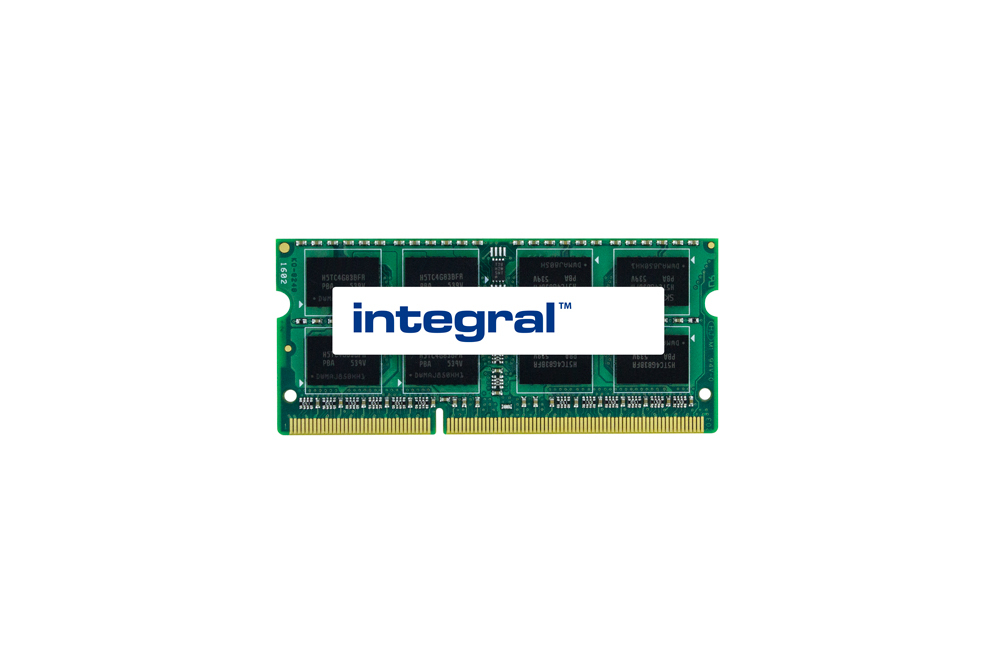 Integral 4GB LAPTOP RAM MODULE DDR3 1600MHz SODIMM EQV. TO RAM1600DDR3-4GB FOR SYNOLOGY
