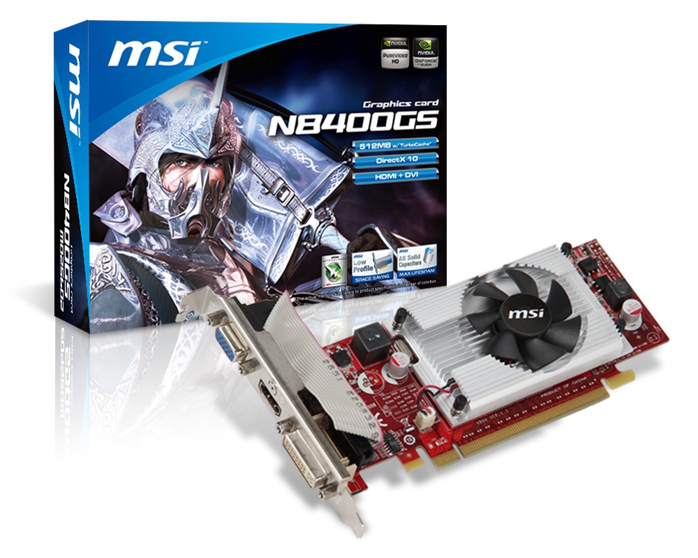 MSI N8400GS-MD256/TC graphics card NVIDIA GeForce 8400 GS