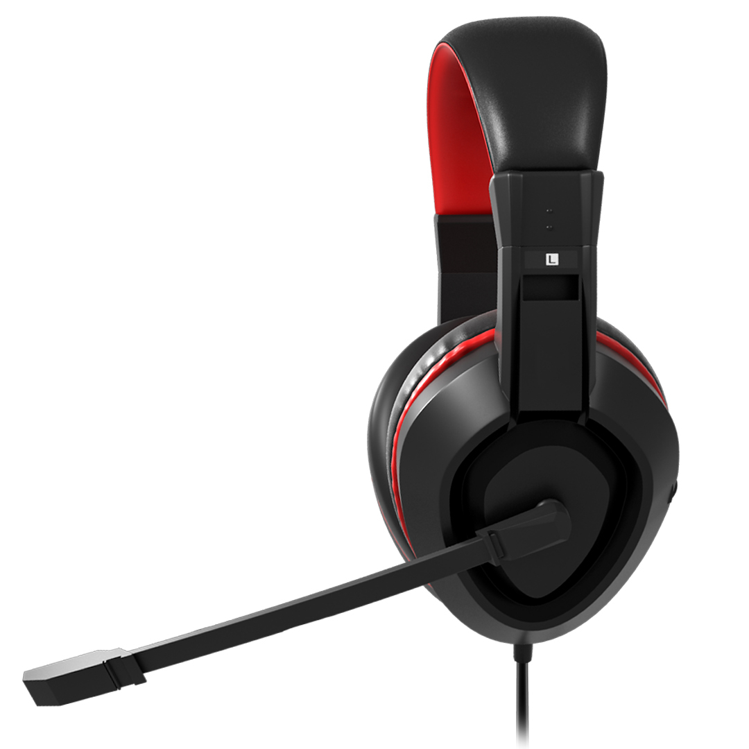 Mars Gaming MAH1V2 headphones/headset Wired Head-band Black, Red – image 4