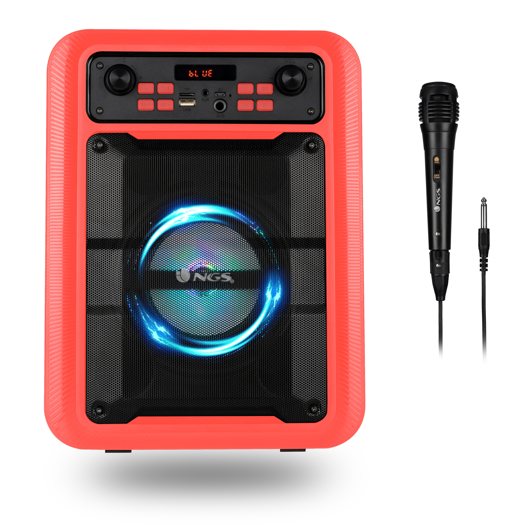 NGS Roller Lingo Mono portable speaker Red 9 W image 1