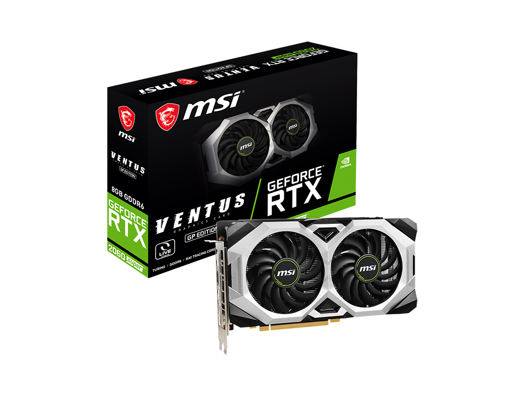MSI VENTUS GeForce RTX 2060 SUPER GP OC image 1