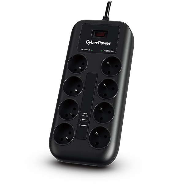CyberPower P0820SUF0-FR protezione contro le sovratensioni Nero 8 …