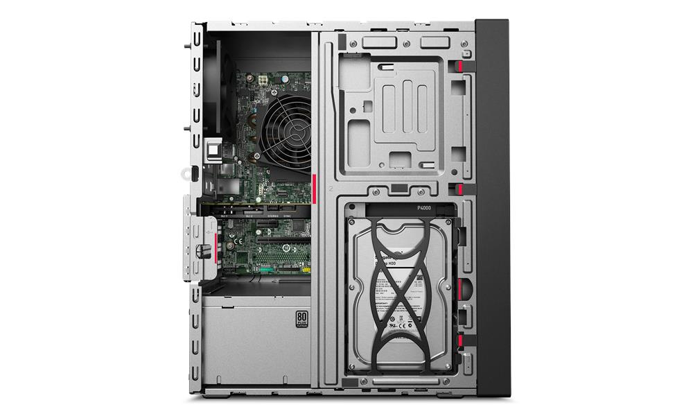 Lenovo ThinkStation P330 Intel® Core™ i5 i5-8500 8 GB DDR4-SDRAM 1 TB HDD Windows 10 Pro Tower Workstation Black image 6