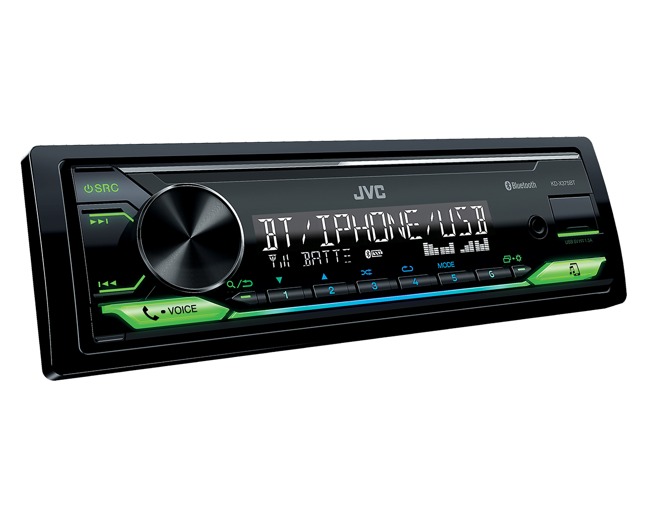 JVC KD-X375BT car media receiver Black – image 4